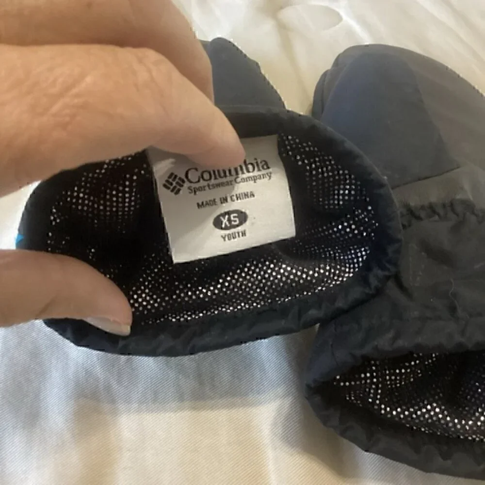 Columbia youth XS mittens